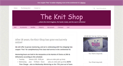 Desktop Screenshot of knit-shop.com