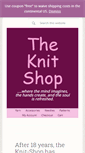 Mobile Screenshot of knit-shop.com